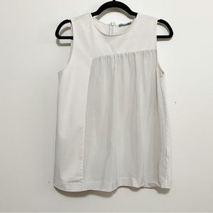 COS pale ivory tank
